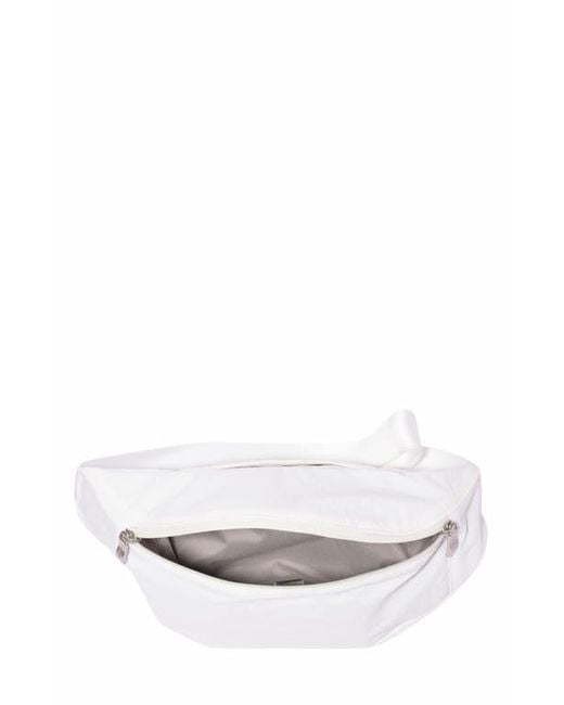 Baggallini White Swift Belt Bag Sling