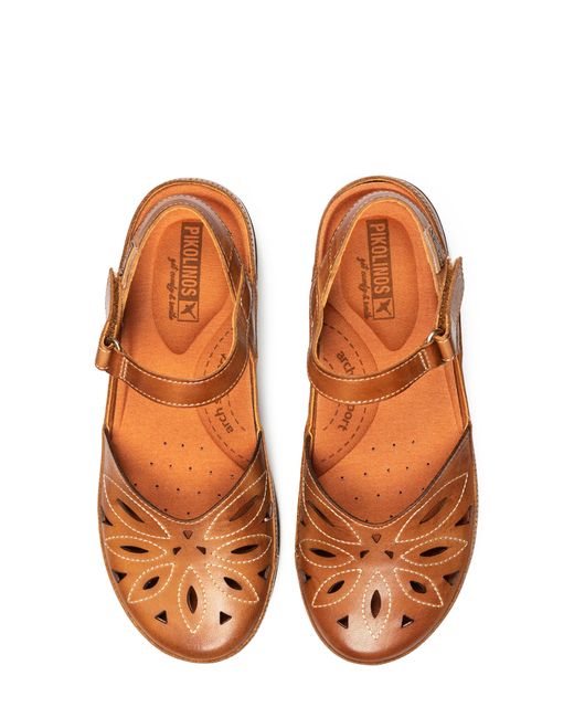 Pikolinos Brown Granada Wedge Sandal