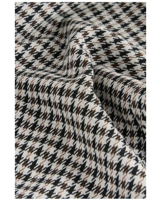 Next Gray Houndstooth Check Bootcut Pants