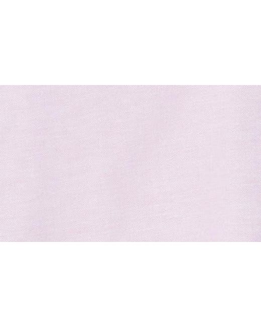Brooks Brothers Pink Non-Iron Regular Fit Stretch Cotton Button-Down Oxford Shirt for men