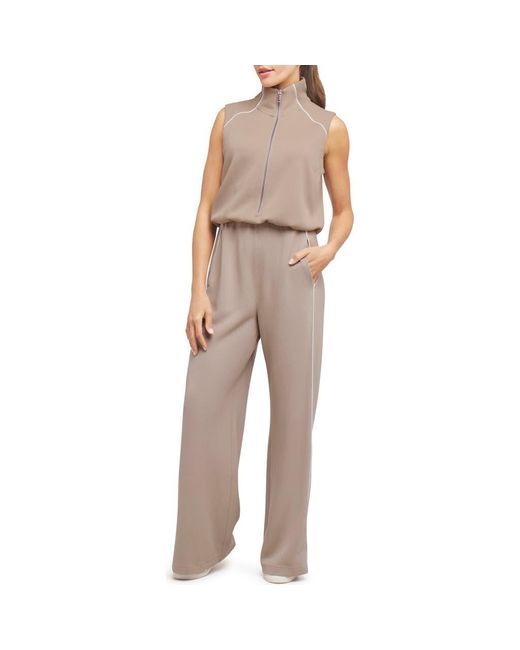 Spanx Natural Airpiqué Jumpsuit