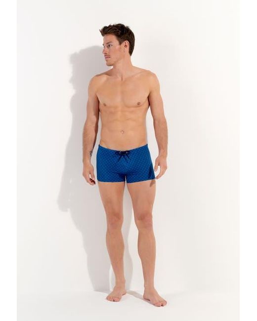 Hom Blue Hendaye Swim Shorts for men