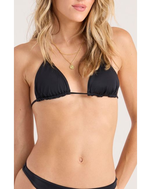 Volcom Black Simply Seamless Bikini Top