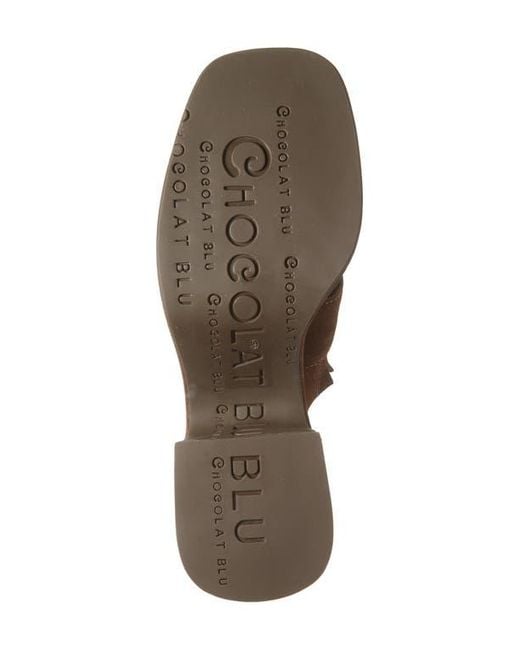 Chocolat Blu Brown Haze Platform Mule