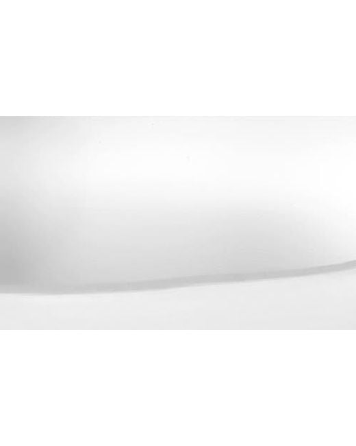 Open Edit White Puffy Wavy Bangle