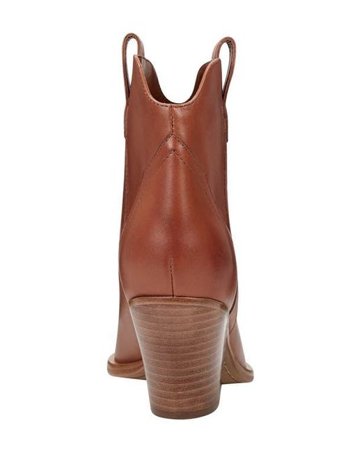 Marc Fisher Brown Marlie Western Boot