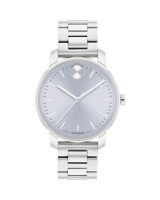 Movado Metallic Bold Access Bracelet Watch, 34Mm