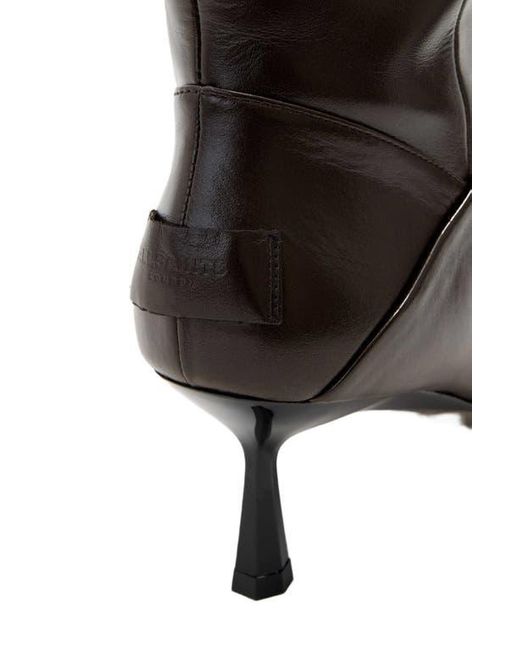 AllSaints Black Odyssey Knee High Boot