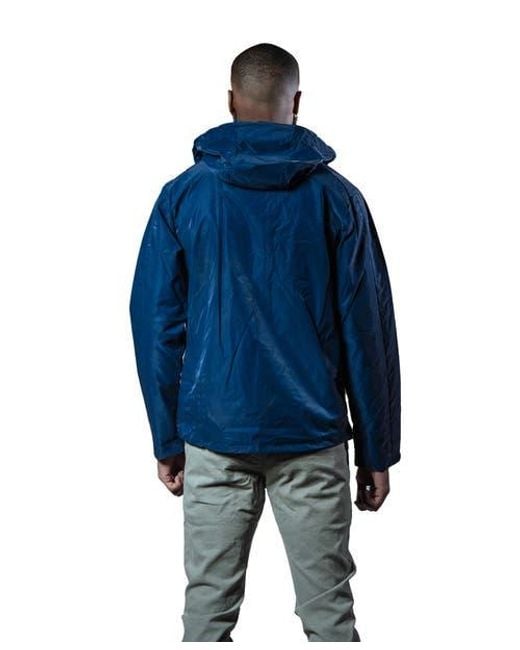 Woodpecker Blue Wind Rain Shell Jacket for men