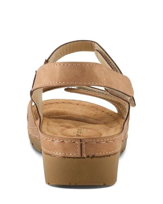 Flexus by Spring Step Brown Orwell Sandal