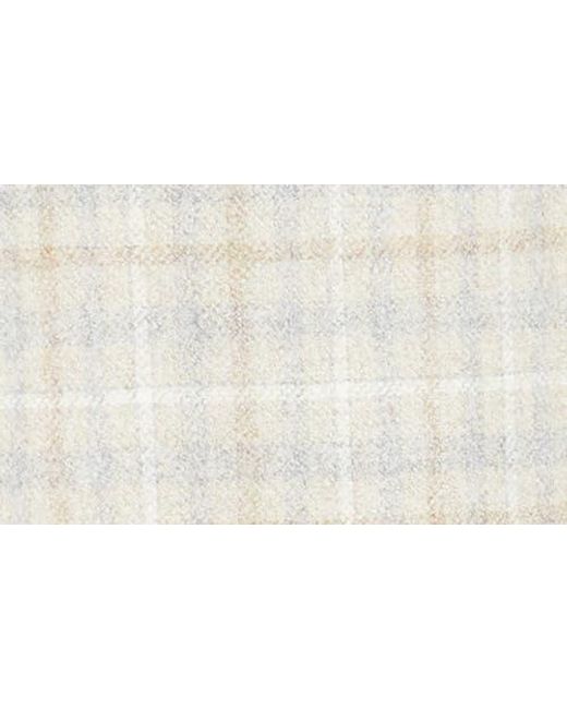 Canali Gray Siena Regular Fit Tan Plaid Wool Blend Sport Coat for men