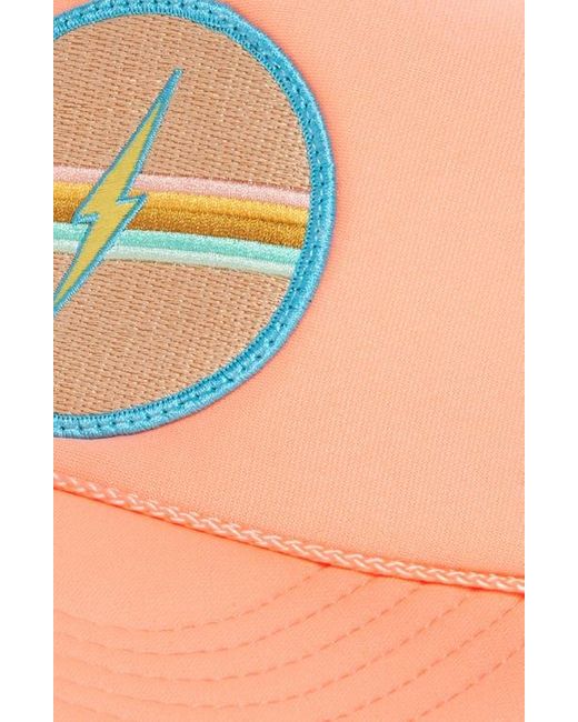 Friday Feelin Multicolor Embroidered Patch Trucker Hat