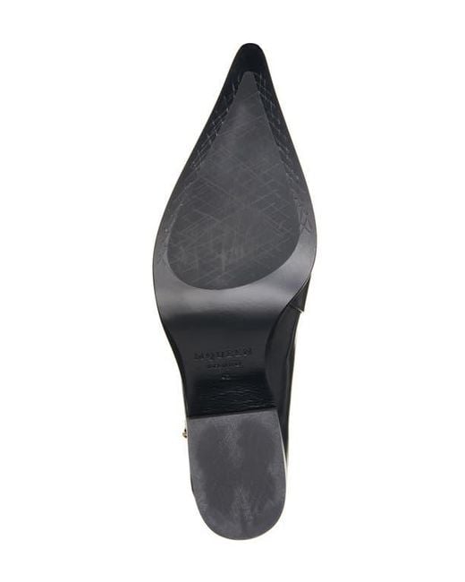 McQueen Blue Pointed Toe Boot for men
