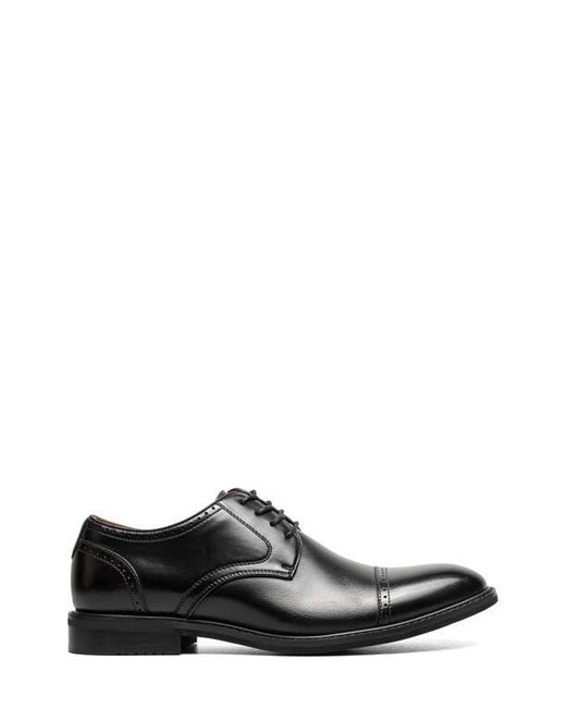 Stacy Adams Black Bailey Cap Toe Derby for men