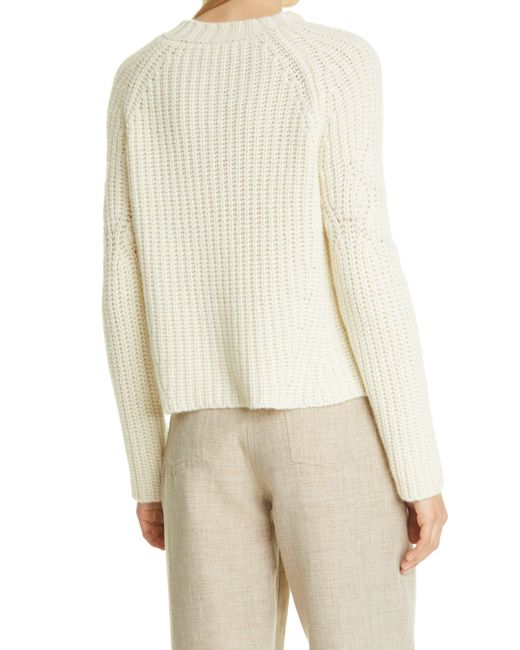 Brock Collection Natural Sophie Cashmere Sweater