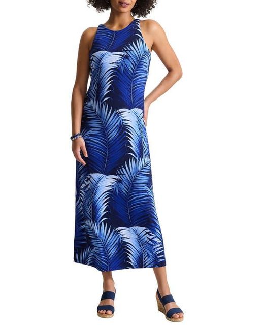 knee length dresses for ladies Jasmina Maxi Dress - Blue Flower main image 1