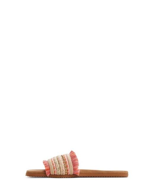 Roxy Pink Positano Slide Sandal