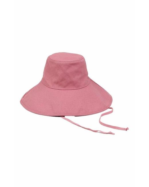 Hat Attack Pink Livvy Canvas Sunhat