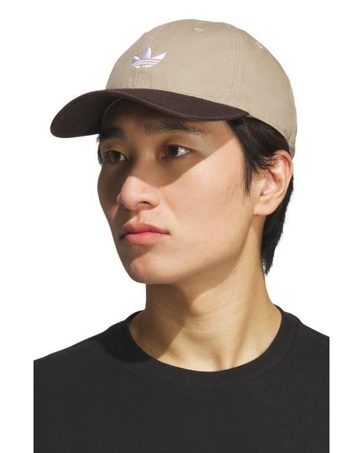 Adidas Natural Trefoil Adjustable 6-Panel Baseball Cap for men