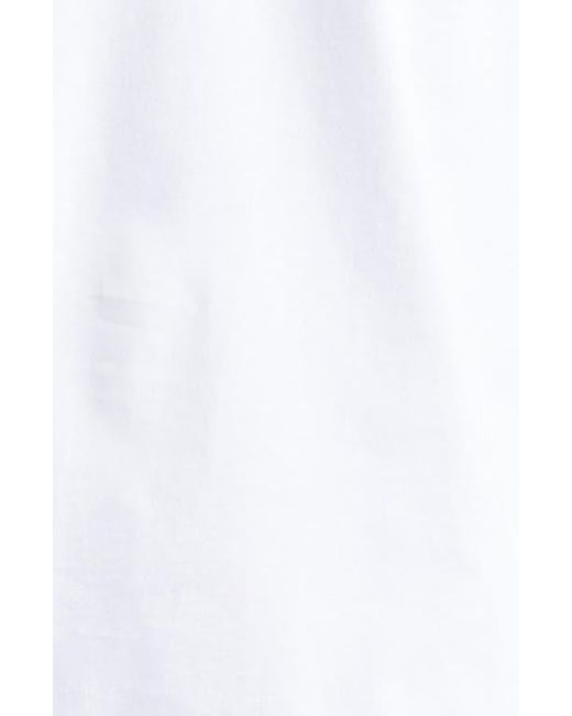Sky High Farm White Gender Inclusive Flower Logo Regenerative Cotton Graphic T-Shirt for men