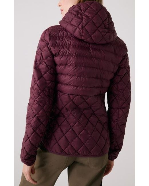 Lolë Red The Base Packable Insulated Hooded Jacket
