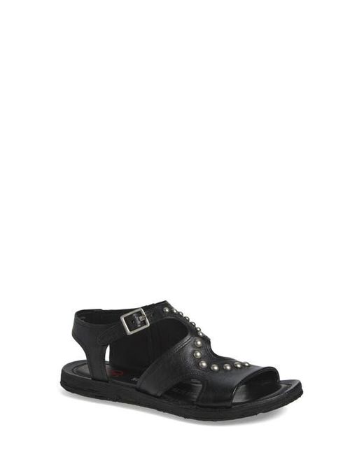 A.s.98 Black Romy Studded Sandal