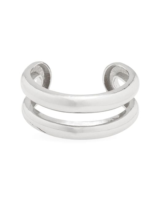 BaubleBar White Harlow Cuff Bracelet