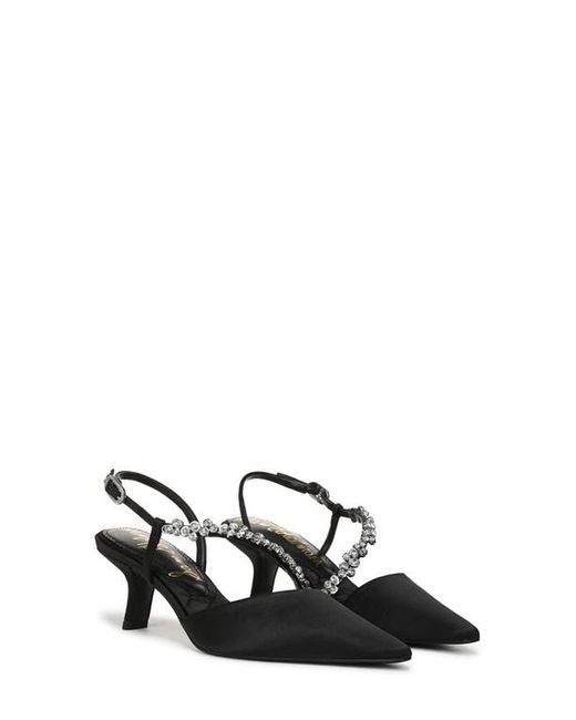 Sam Edelman Black Bonnie Slingback Pointed Toe Pump