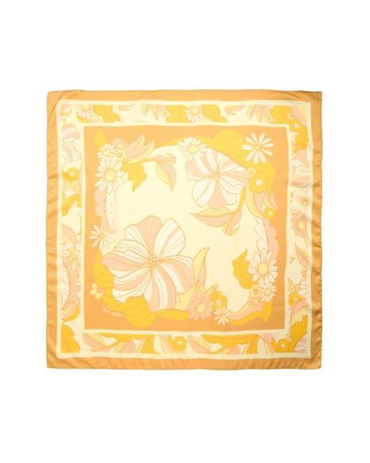 Lack of Color Metallic Retro Square Scarf
