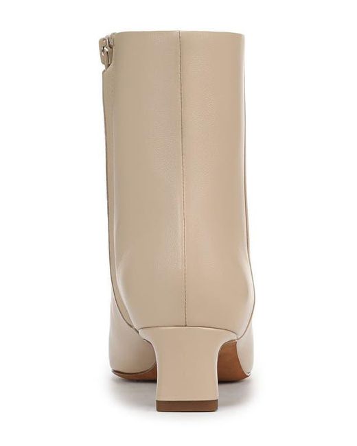 Vince Natural Harlan Square Toe Bootie