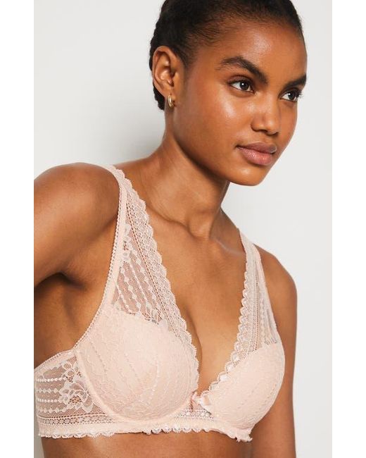 Etam Brown Panama N°3 Underwire Triangle Bra