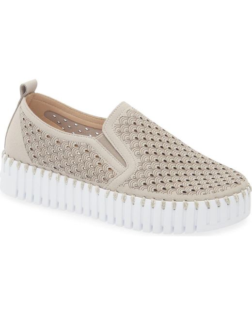 Ilse Jacobsen Gray Tulip Slip-On Sneaker