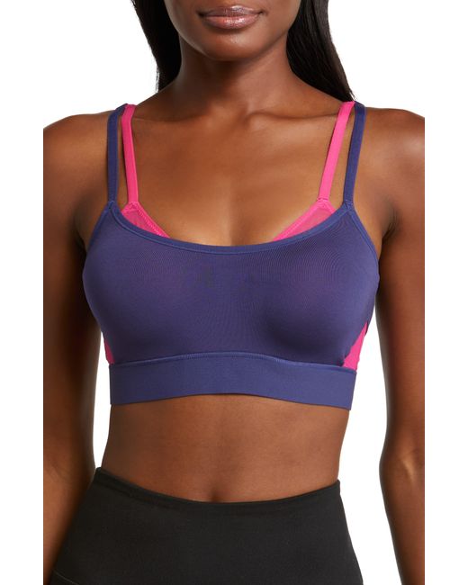 Natori Gravity Contour Underwire Sports Bra in Blue