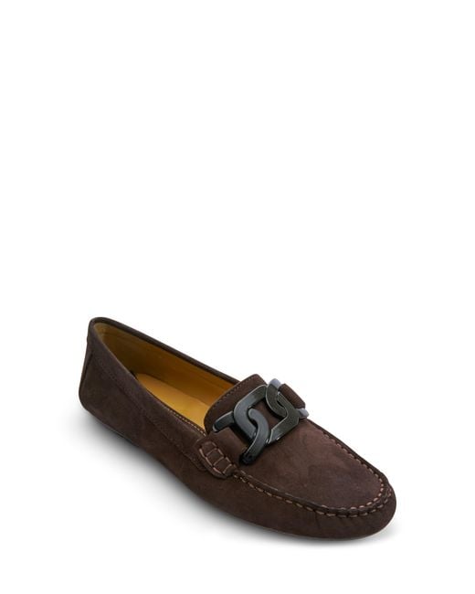 Vaneli Brown Aiker Driving Loafer