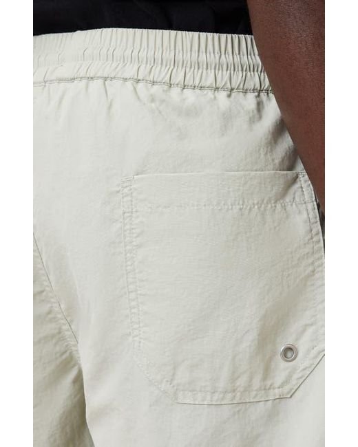 AllSaints White Soleil Swim Trunks for men