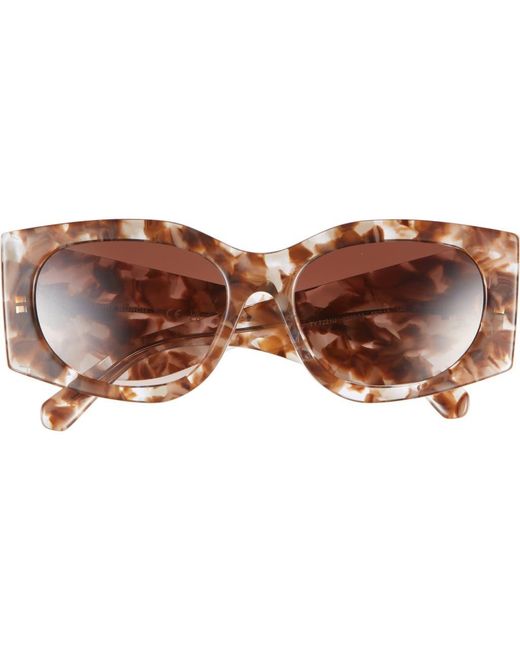 Tory Burch Brown Large Sunglasses