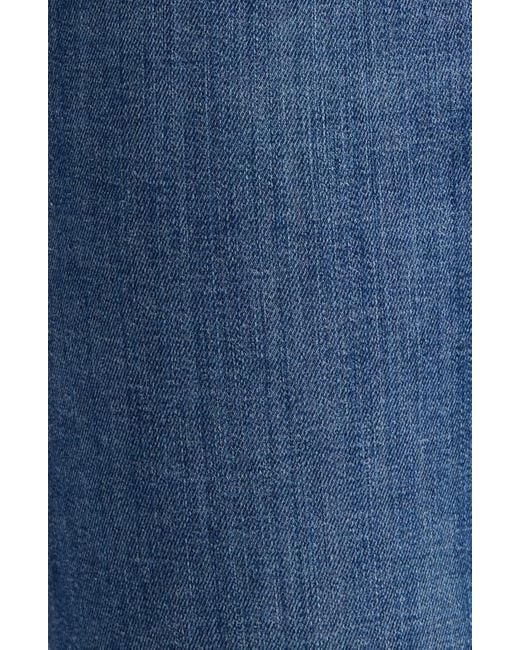 FRAME Blue The Icon High Waist Flare Jeans