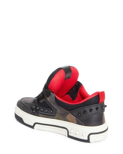 Christian Louboutin Multicolor Astroskate Mixed Media Sneaker for men