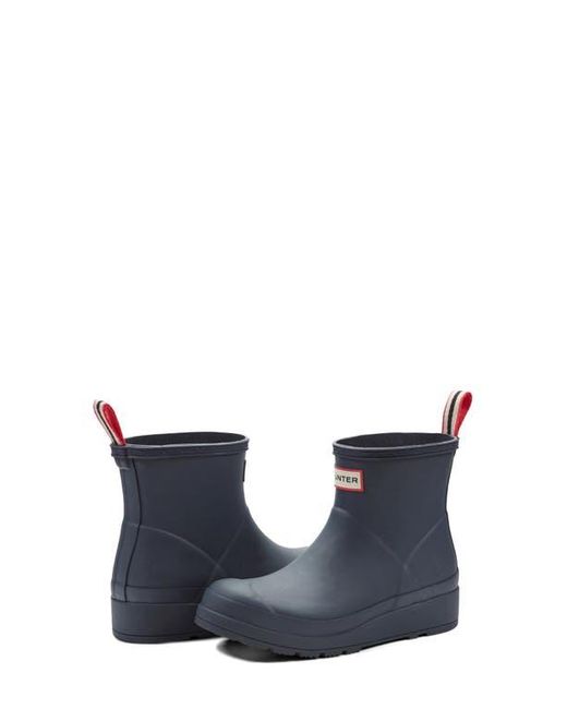 Hunter Blue Original Play Waterproof Short Rain Boot