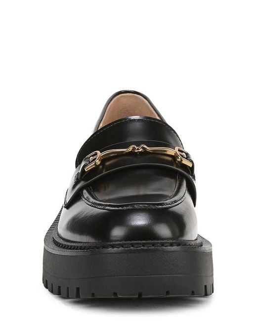 Sam Edelman Black Leah Platform Loafer