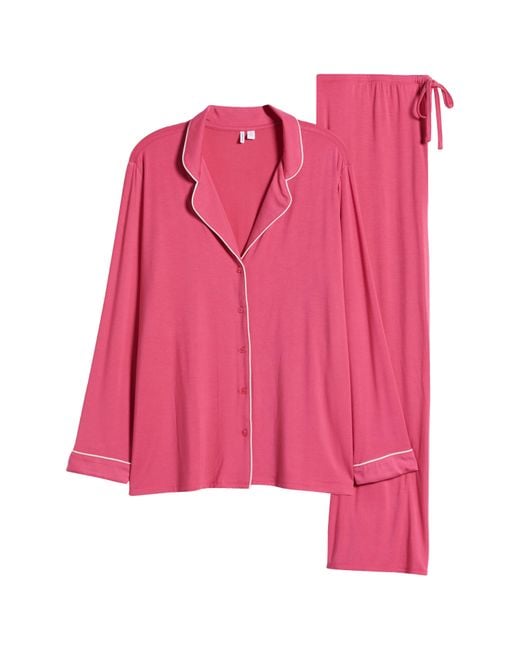 Nordstrom Pink Moonlight Eco Knit Pajamas
