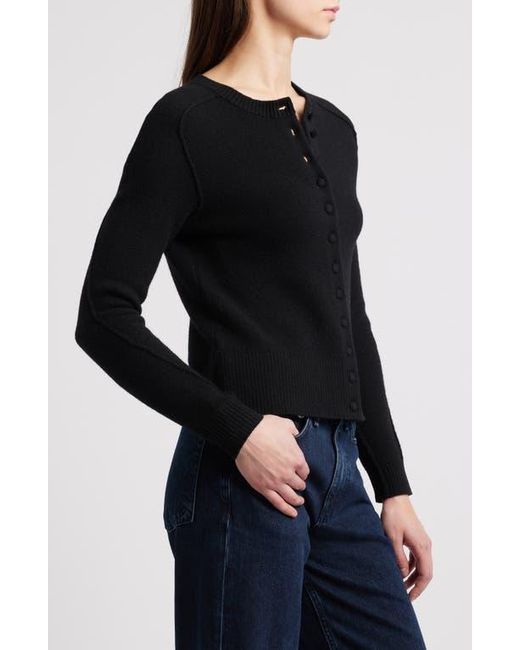 Rag & Bone Black Bridget Wool Blend Cardigan