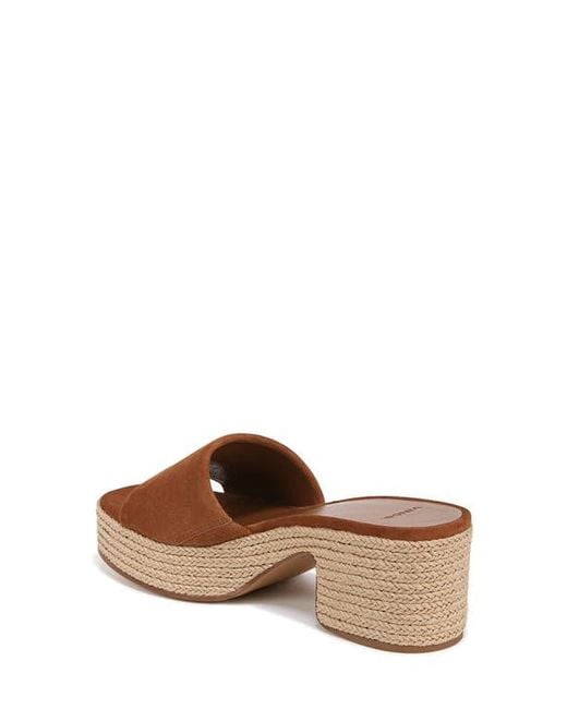 Vince Brown Margo Platform Sandal