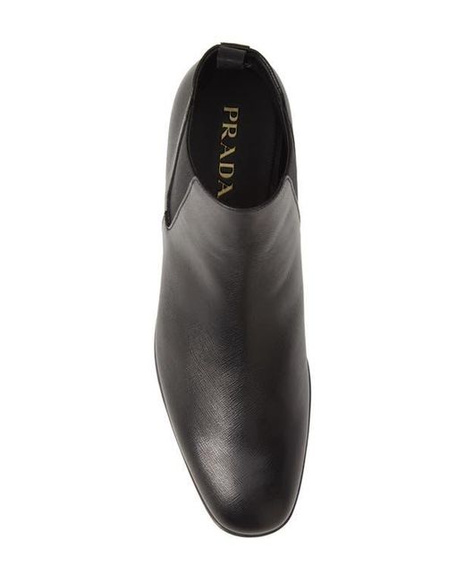 Prada Black Chelsea Boot for men