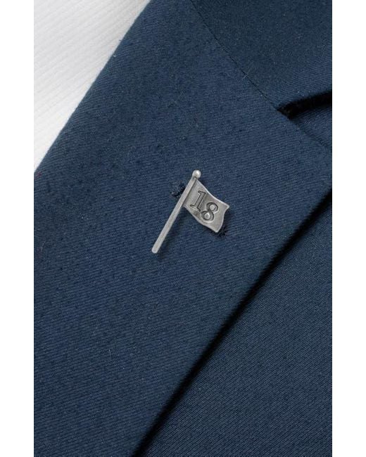 Cufflinks Inc. Gray 18Th Hole Golf Pin for men