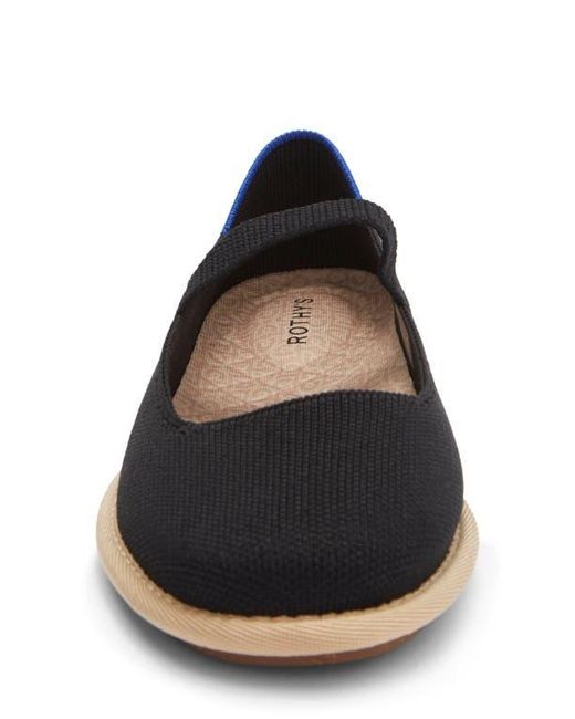 Rothy's Black Cruiser Mary Jane Flat