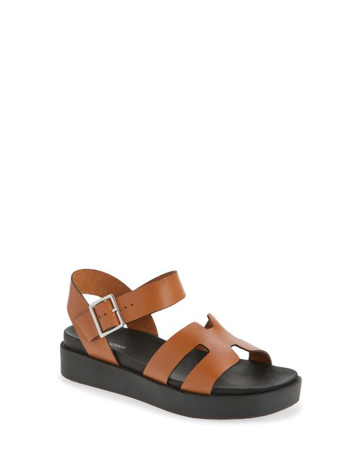 BOTTER Brown Botriley Ankle Strap Platform Sandal