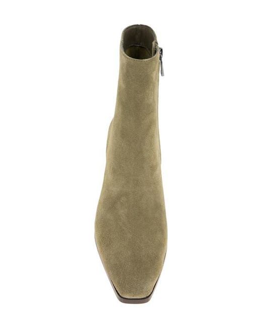 Splendid Green Jennifer Side Zip Ankle Bootie