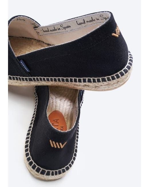 VISCATA Blue Sitges Canvas Espadrilles for men