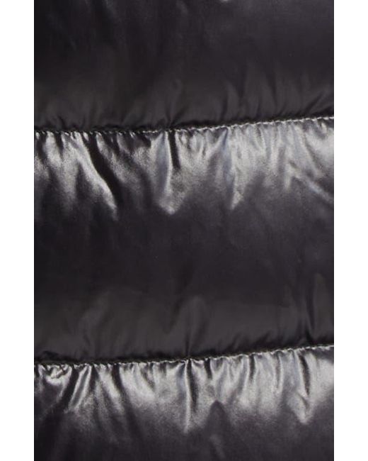 Moncler Black Courcelles Down Hooded Coat